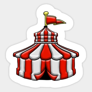 Circus Tent Sticker